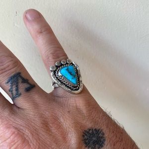 Vintage turquoise ring.
